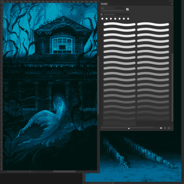Dithering Brushes & Patterns Pack - Image 2